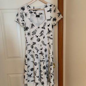 Rock Steady Space Robot Dress